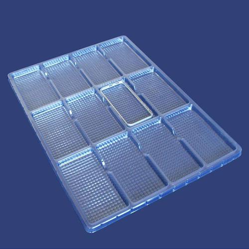 圆格工厂加工塑料托盘透明定做 电子零件五金工具产品吸塑盒加工